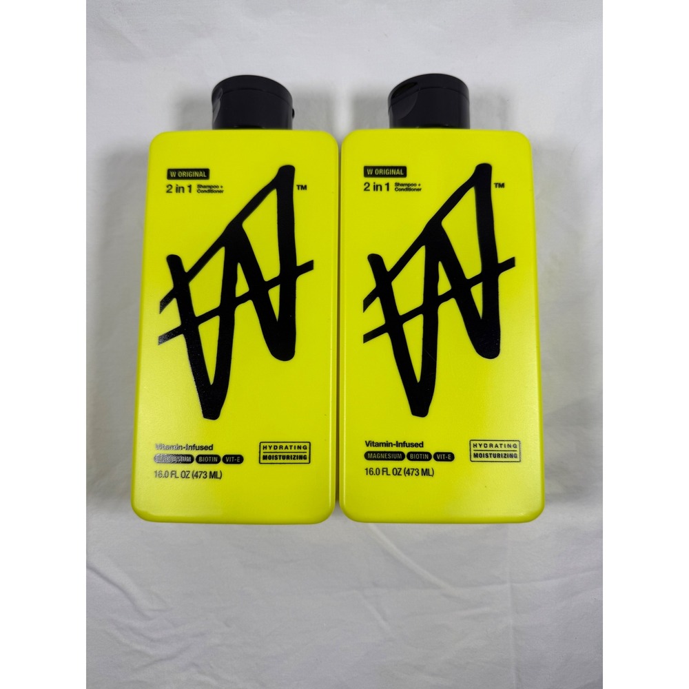 W Original 2-in-1 Shampoo + Conditioner Winning Formula Vitamin-Infused 16oz 2pk